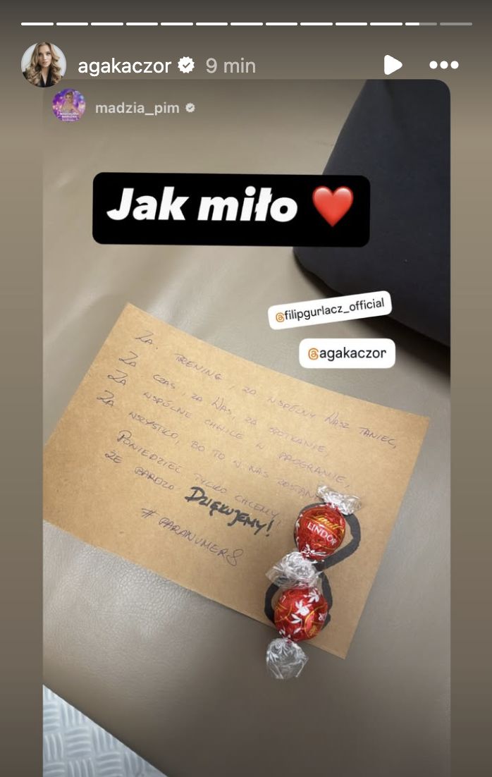 Kaczorowska i Gurłacz przygotowali upominki dla uczestników