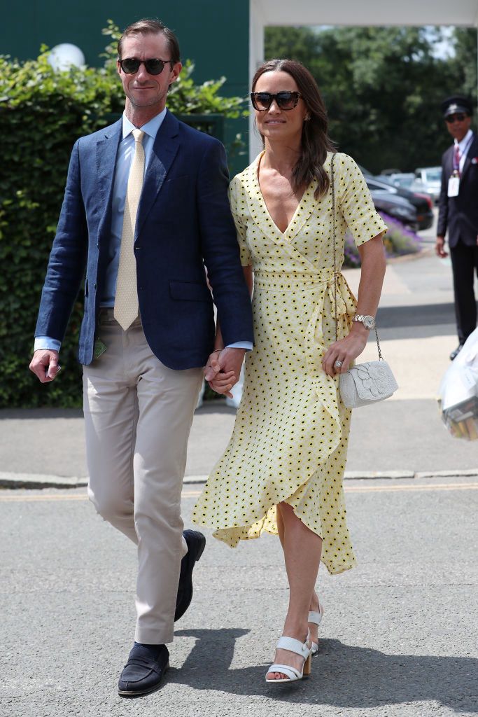 Pippa Middleton with her husband James