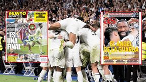 Piszą o "finale" Barcelony. Ale to Real zdominował okładki
