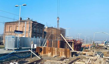 Dąbrowa Górnicza. Trwa przebudowa układu drogowego. Zmiany czekają pasażerów pociągów