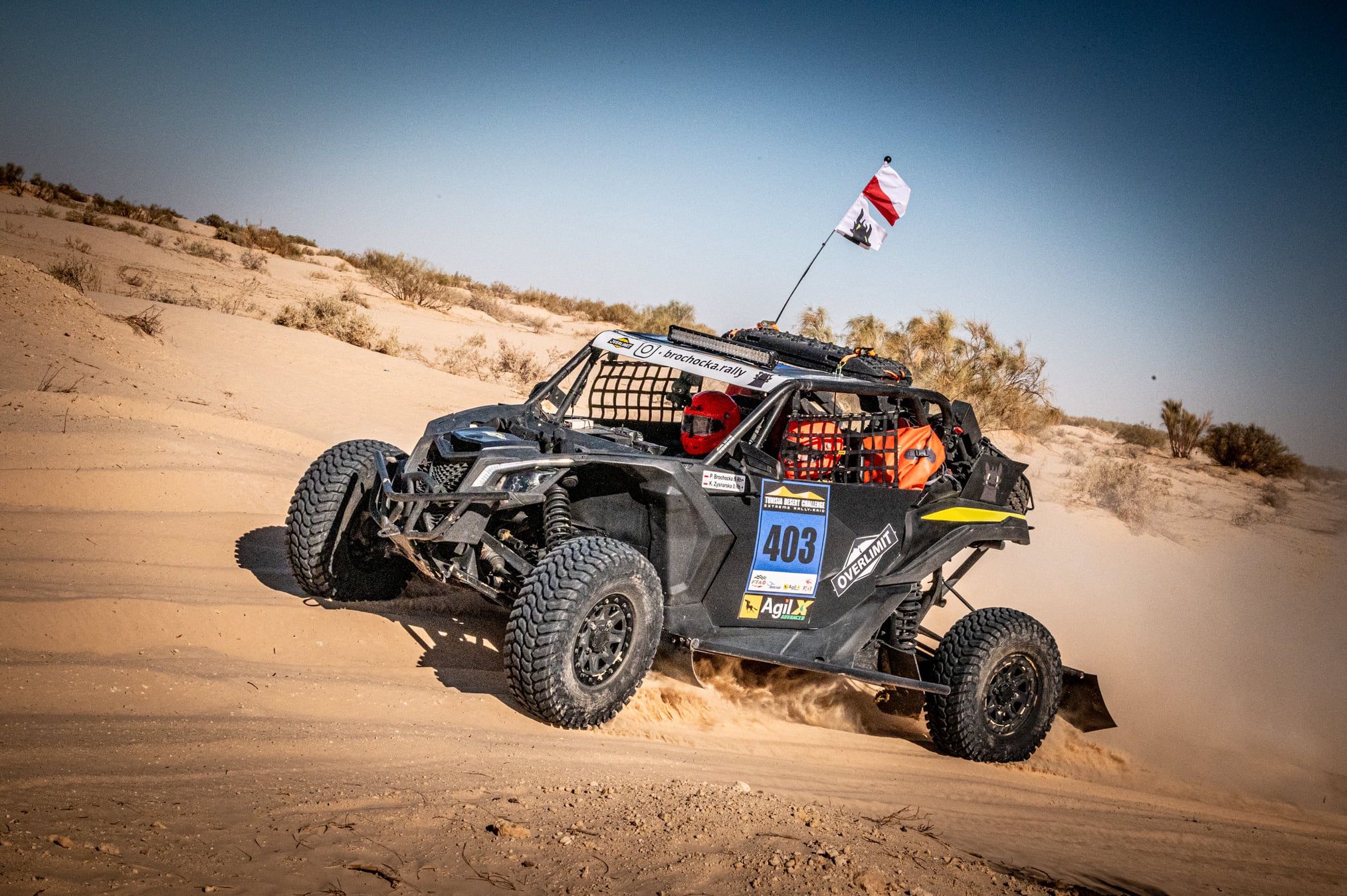 Patrycja i Karolina podczas Tunisia Desert Challenge