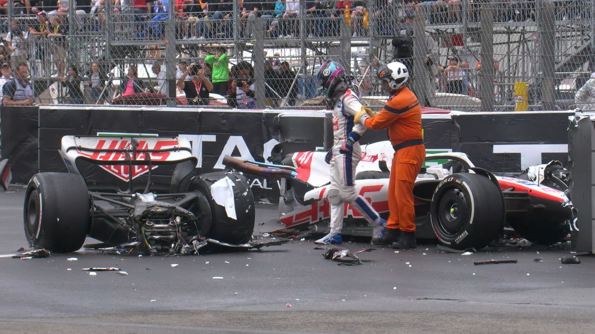 Zdjęcie okładkowe artykułu: Twitter / F1 / Na zdjęciu: Mick Schumacher po wypadku
