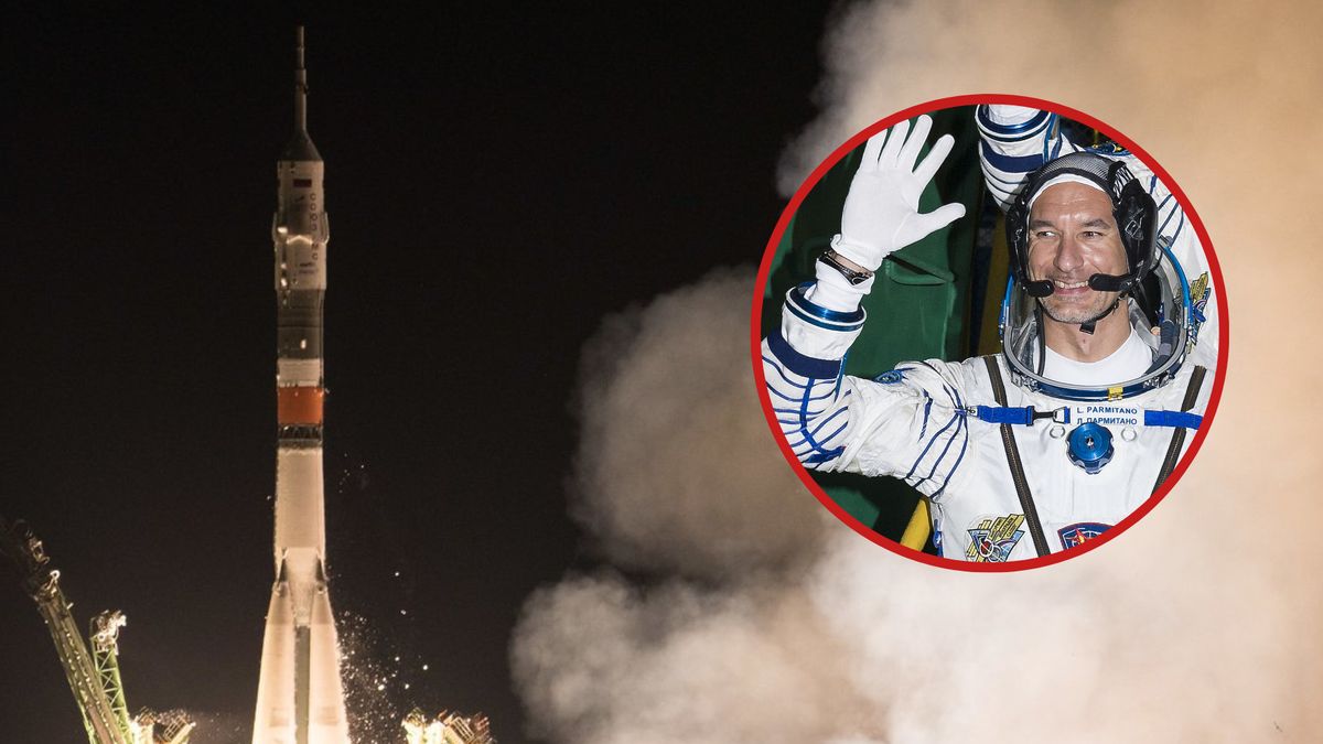 Niewiele brakowało, żeby Luca utonął w kosmosie