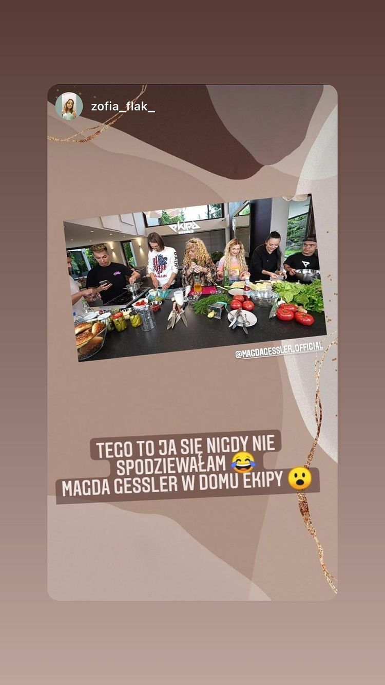 Magda Gessler w domu Ekipy