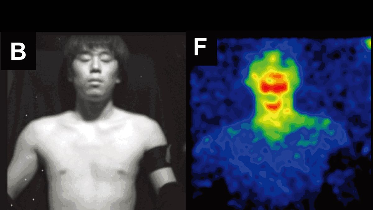 Ludzkie ciało świeci w ciemności! Udało się to sfotografować 1