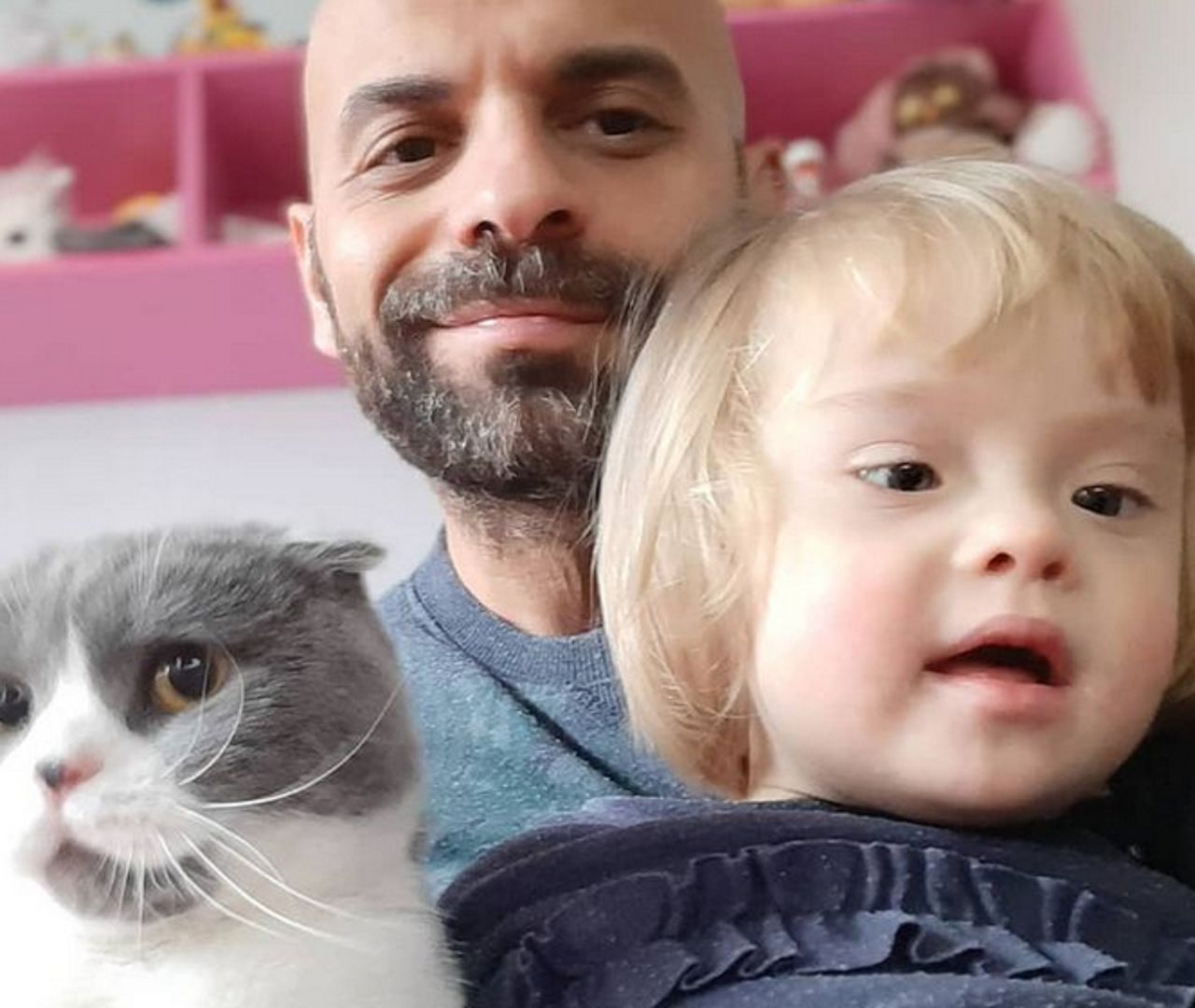 Adoptował dziewczynkę z zespołem Downa. Wcześniej odrzuciło ją 20 rodzin