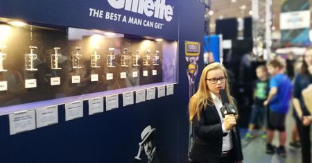 Gillette na targach dla graczy?! Tak, i to z naprawdę ciekawą ekspozycją #PGA2018 #Konkurs