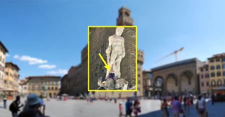 Wdrapał się na 500-letnią rzeźbę we Florencji, by zrobić zdjęcie. Oczywiście ją uszkodził