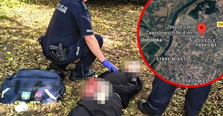 Atak nożownika w szkole w Ostrołęce. Są ranni