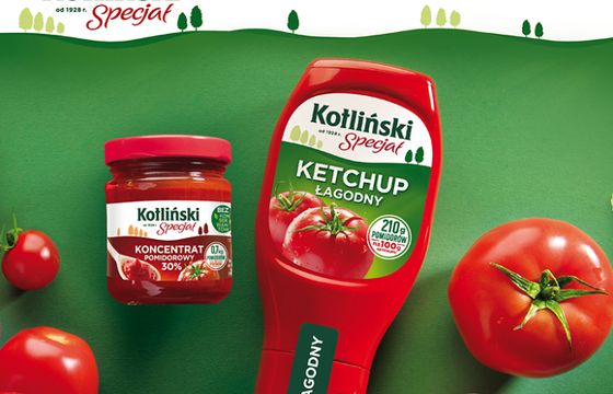 Kotliński Specjał z nowym wizerunkiem i hasłem od agencji PND Futura
