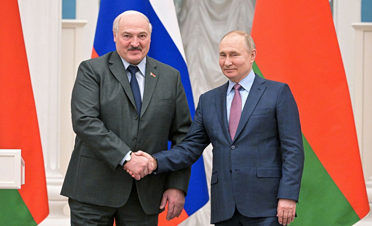 Łukaszenka gratuluje Putinowi. Zaskakujące słowa 