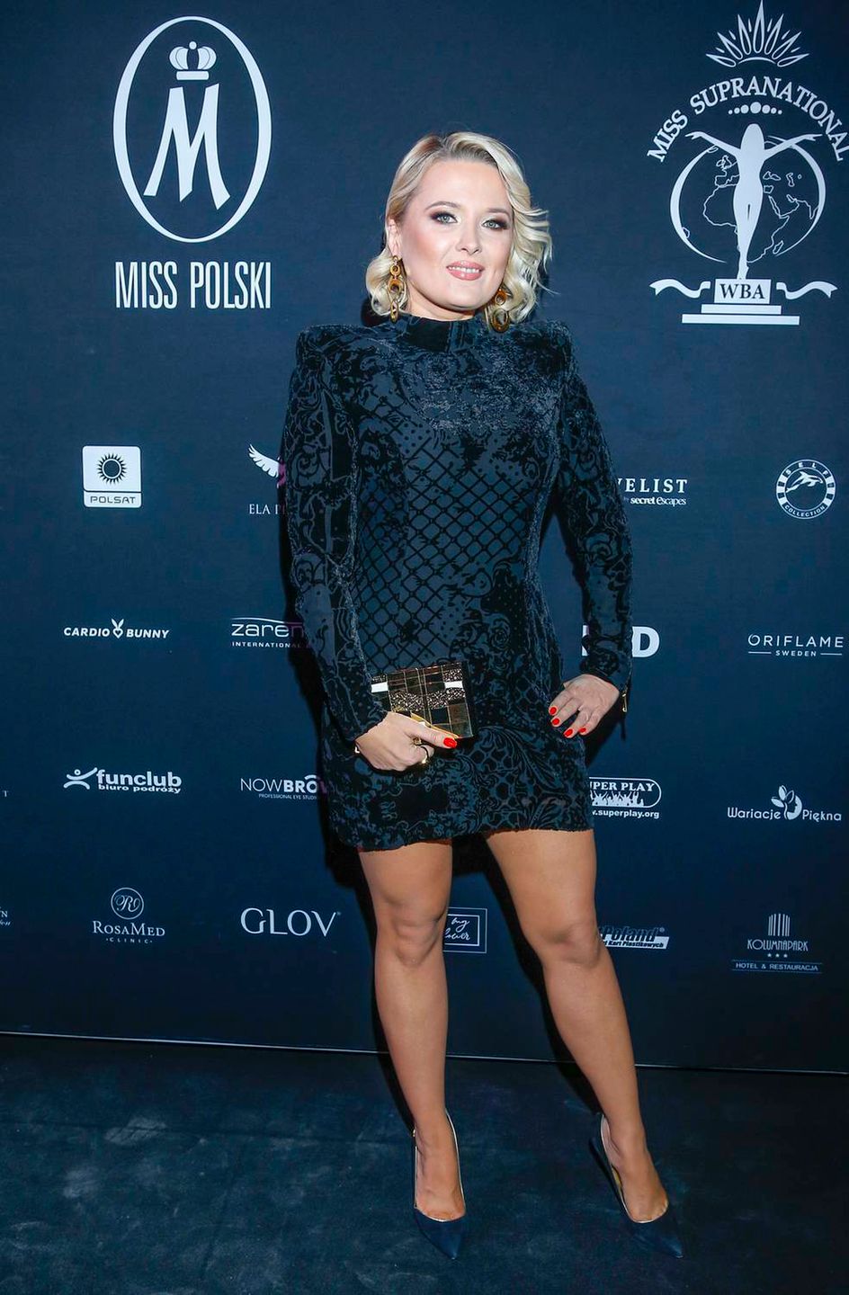 Gosia Andrzejewicz na wyborach Miss Polski 2019