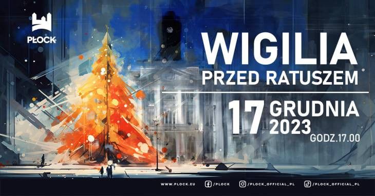 Wigilia przed ratuszem