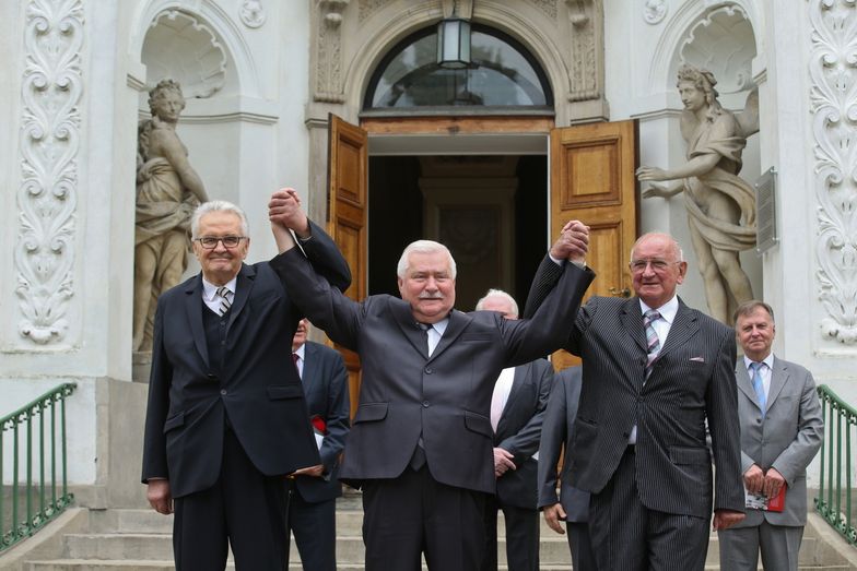 25 lat wolności. Wałęsa spotkał się z dawnymi koalicjantami