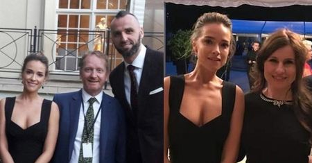 Bachleda-Curuś przyszła z Gortatem na bankiet dla książęcej pary! (FOTO)