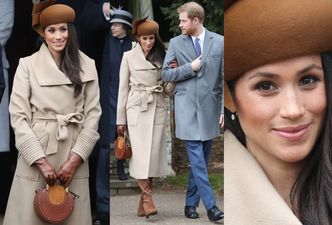 Wystrojona Meghan Markle w stylizacji za 15 TYSIĘCY spędza pierwsze święta z Harrym (ZDJĘCIA)