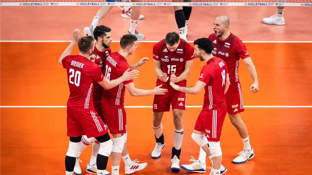 Materiały prasowe / FIVB / Na zdjęciu: reprezentacja Polski siatkarzy