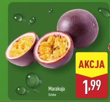 Marakuja dostępna w promocji w Aldi i Biedronce
