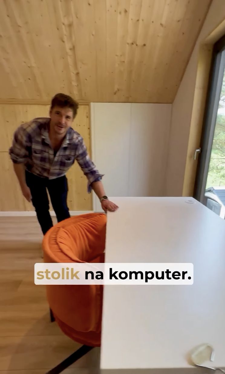Pokój w domu Mikołaja Roznerskiego