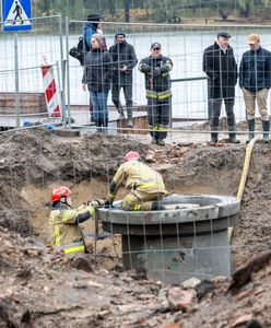 Jeszcze jeden incydent. Relikty pod wodą, pilna interwencja służb