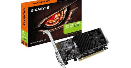 Gigabyte prezentuje kartę GeForce GT 1030 z pamięciami DDR4