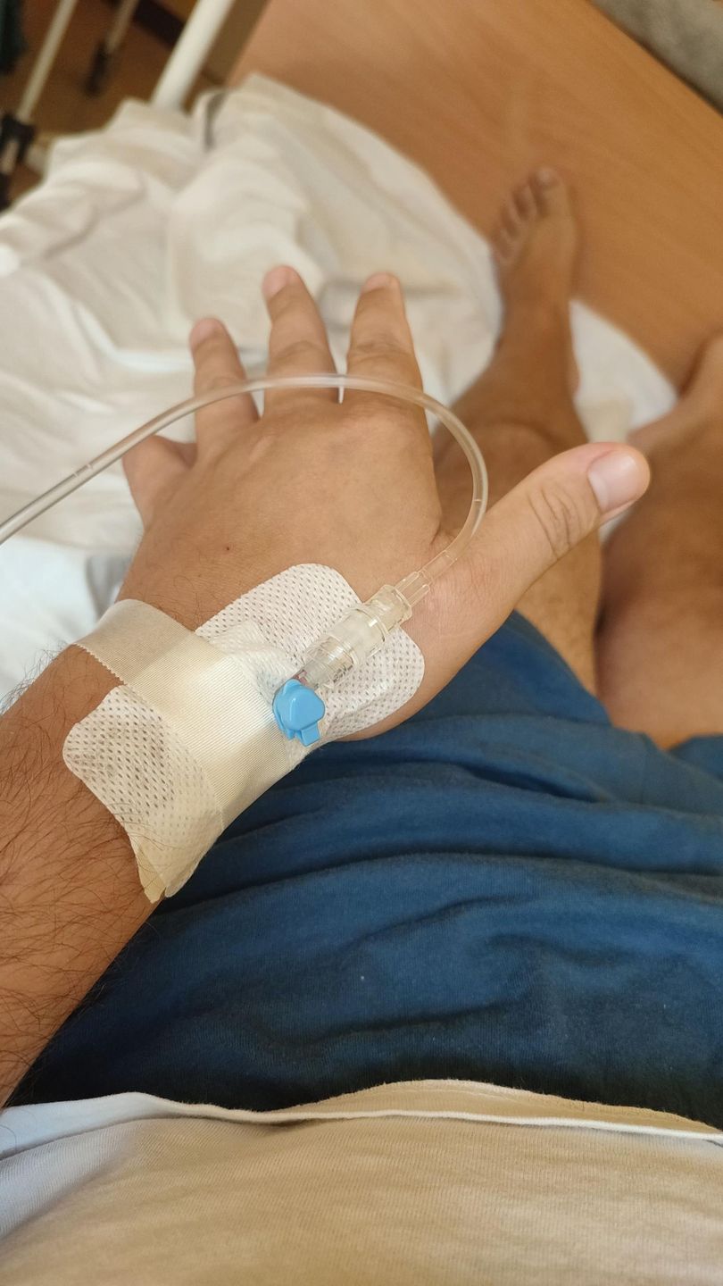 Choroba spowodowała, że zaczął tracić czucie w nogach