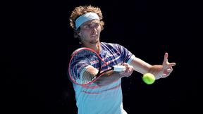 Tenis. Alexander Zverev pracuje nad zmianą stylu. "Staram się opracować bardziej aktywny sposób gry"