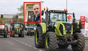 Gnojowica na schodach. "Gnój, jaki zostawił nam PiS"