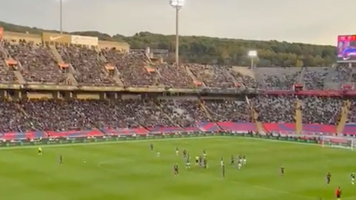 Twitter / Łukasz Kuczera / Na zdjęciu: stadion FC Barcelony