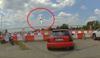 Katastrofa awionetki w Warszawie. Jest nagranie