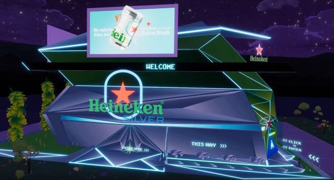 Heineken w metaverse promuje wirtualne piwo Heineken Silver