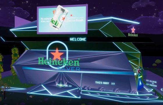 Heineken w metaverse promuje wirtualne piwo Heineken Silver