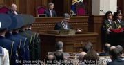Petro Poroszenko zaprzysiężony na prezydenta Ukrainy