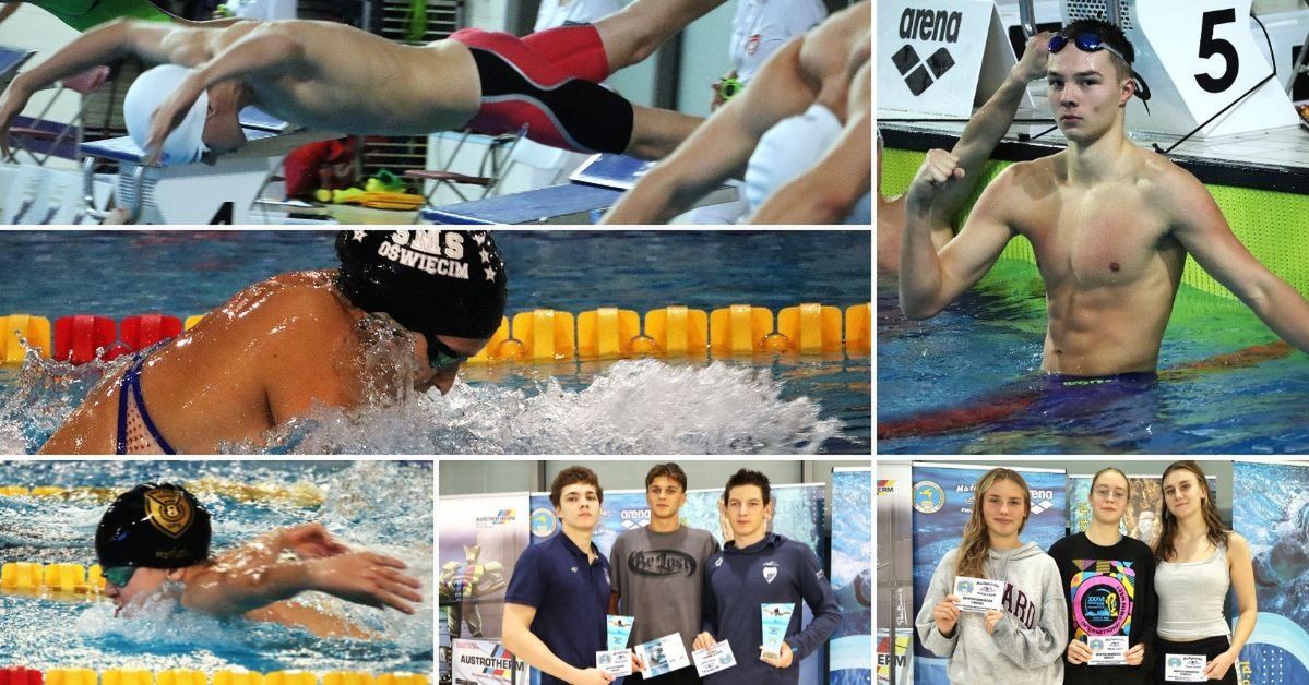 Oświęcim: Twardzi pływacy w mistrzostwach Małopolski. Wielki wyczyn Macieja Halkiewicza z Omegi Olkusz. Twardziel nad twardzielami