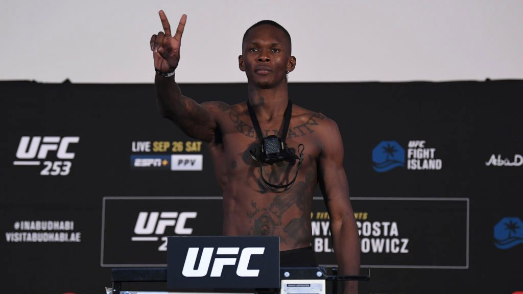 Zdjęcie okładkowe artykułu: Getty Images / Josh Hedges/Zuffa LLC / Na zdjęciu:  Israel Adesanya