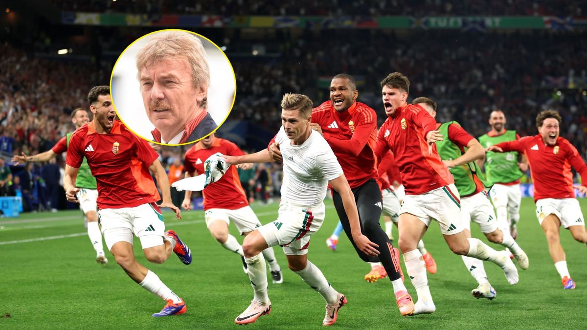 Getty Images / Carl Recine / Na zdjęciu: reprezentacja Węgier / małe zdjęcie: Zbigniew Boniek