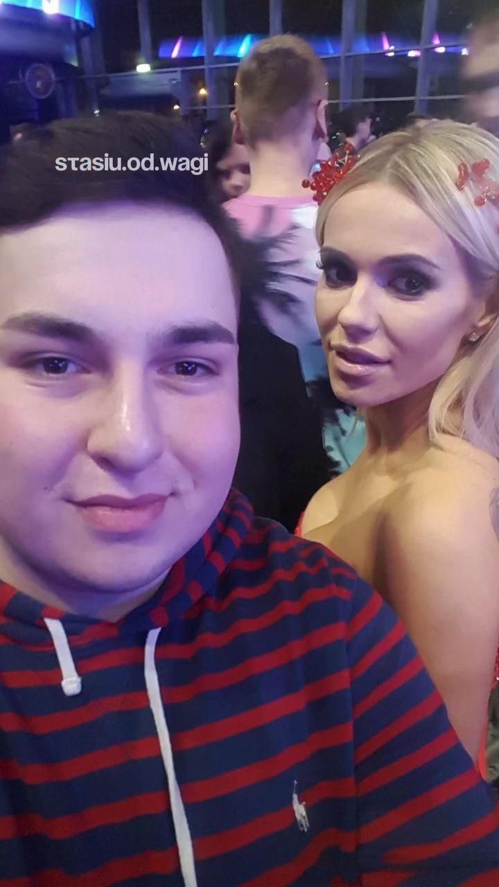 Stanisław Apriłaszwili z Dodą w 2017 r.