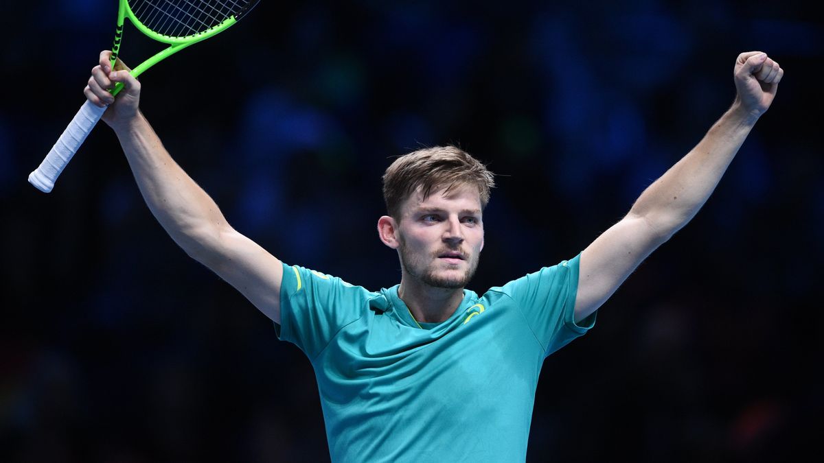 PAP/EPA / FACUNDO ARRIZABALAGA / Na zdjęciu: David Goffin