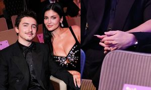 Kylie Jenner i Timothee Chalamet wymieniają czułości na gali BAFTA 2026 (ZDJĘCIA)