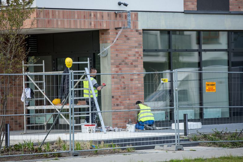 Pracownicy z Ukrainy często znajdują zatrudnienie w sektorze budowlanym.