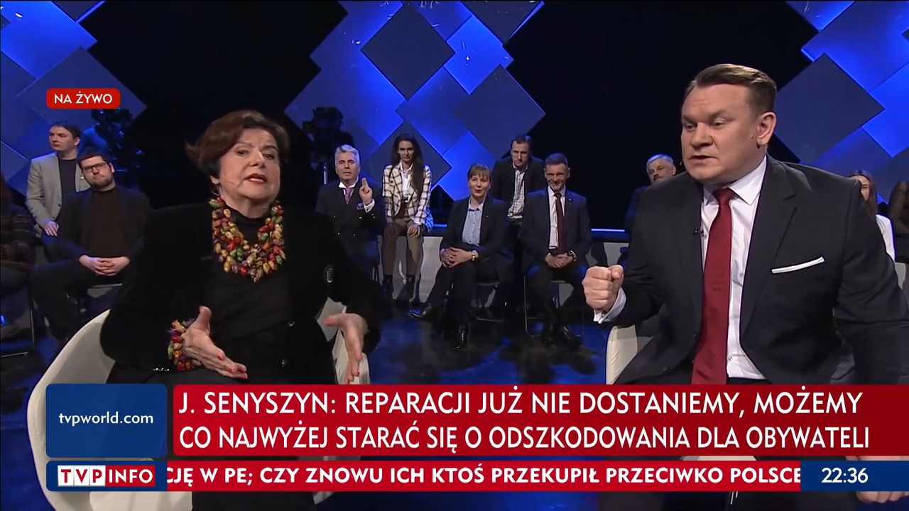 Awantura w studiu TVP Info. "Niech pan się wreszcie zamknie"