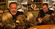 Arnold Schwarzenegger tuli zwierzątka i przestrzega przed koronawirusem: "Słuchaj naukowców i ekspertów, a nie GŁĄBÓW"