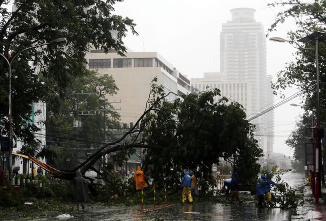 Tajfun Rammasun przeszedł nad Filipinami