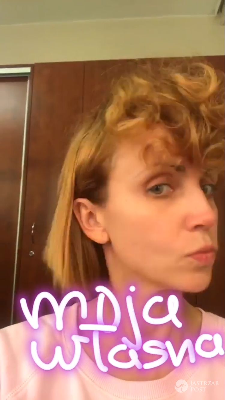 Kasia Zielińska w nowej fryzurze