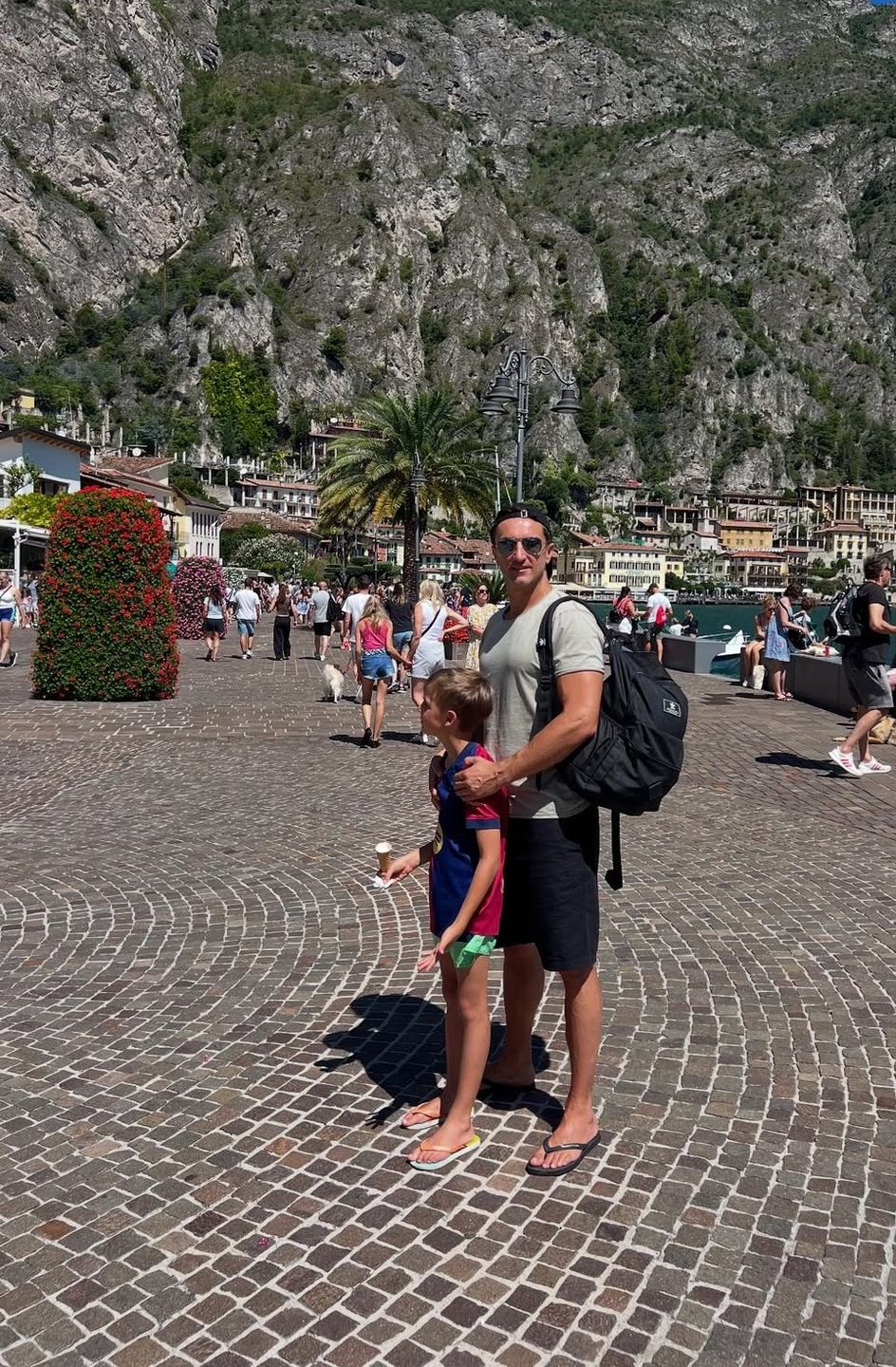 Rodzinne wakacje Sebastiana Karpiela-Bułecki