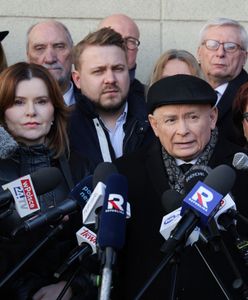 "To była główna przyczyna". Kaczyński na manifestacji przed prokuraturą