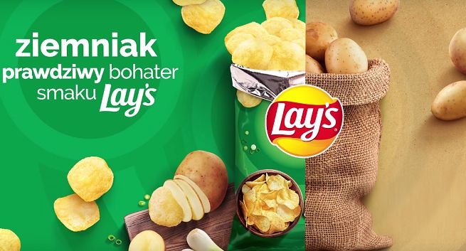 Polski ziemniak jako „prawdziwy bohater smaku” w reklamie chipsów Lay’s (wideo)