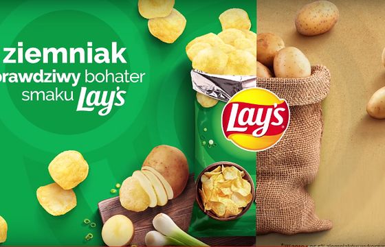Polski ziemniak jako „prawdziwy bohater smaku” w reklamie chipsów Lay’s (wideo)