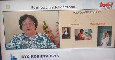 Przejęzyczenie ekspertki TV Trwam z Kraśnika. Powiedziała to na wizji