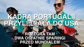 Kadra Portugalii w USA. Fani oszaleli na punkcie Cristiano Ronaldo